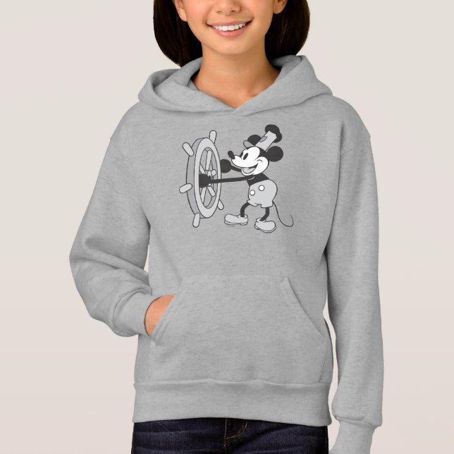 Classic Mickey | Steamboat Willie Hoodie (Front)