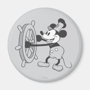 Classic Mickey Steamboat Willie Magnet