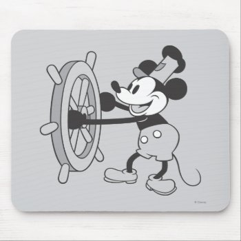 Classic Mickey | Steamboat Willie Mouse Pad by MickeyAndFriends at Zazzle