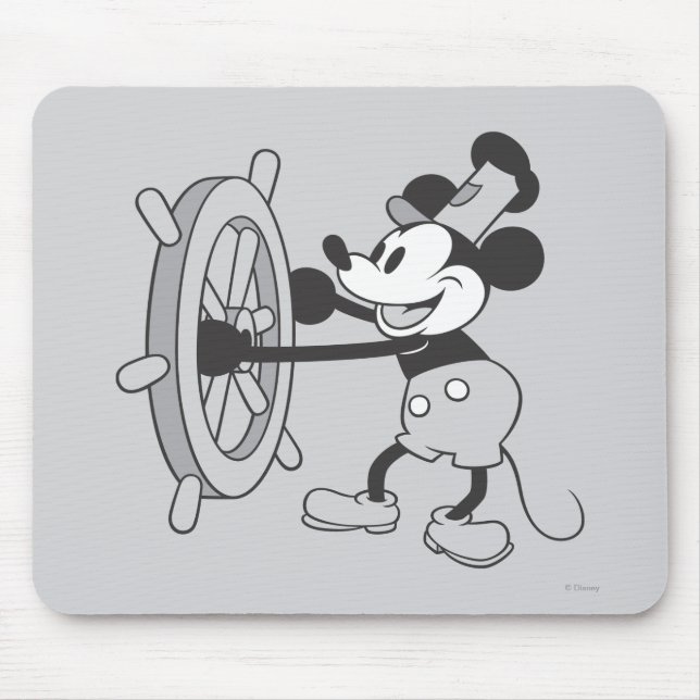 Classic Mickey | Steamboat Willie Mouse Pad (Front)