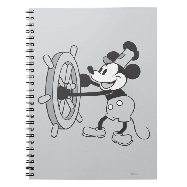 Classic Mickey | Steamboat Willie Notebook (Front)