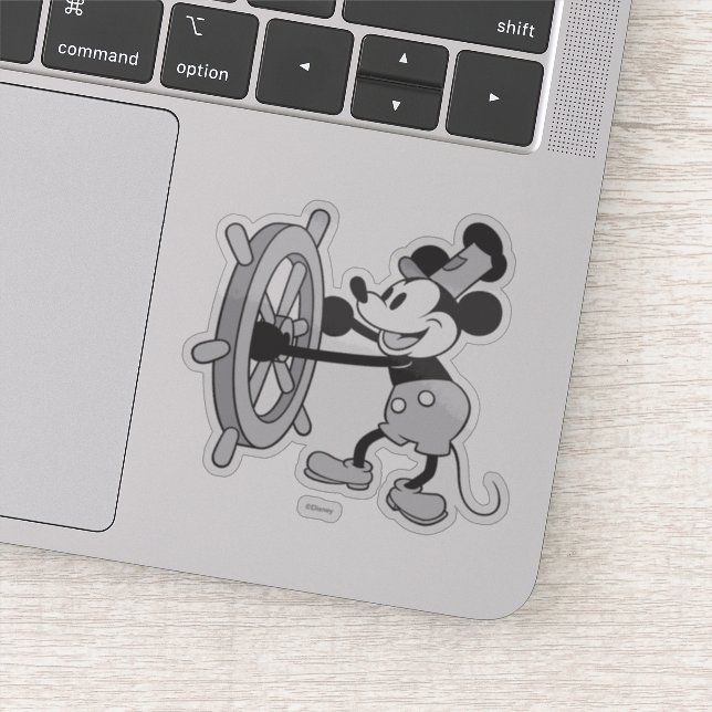 Classic Mickey | Steamboat Willie Sticker (Detail)