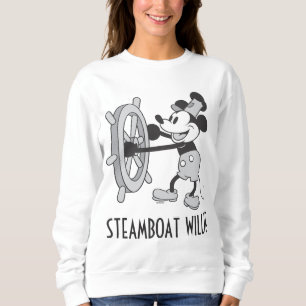 Classic Mickey Steamboat Willie Sweatshirt