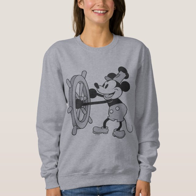 Classic Mickey | Steamboat Willie Sweatshirt (Front)