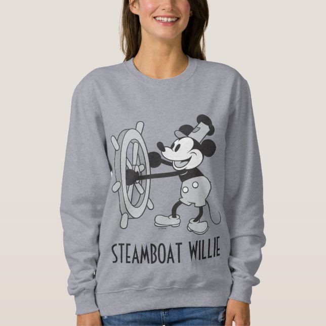 Classic Mickey | Steamboat Willie Sweatshirt (Front)