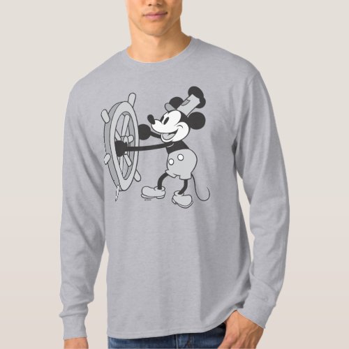 Classic Mickey  Steamboat Willie T_Shirt