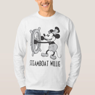Classic Mickey   Steamboat Willie T-Shirt