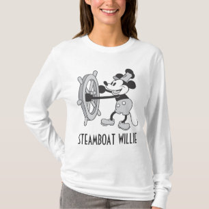 Classic Mickey   Steamboat Willie T-Shirt