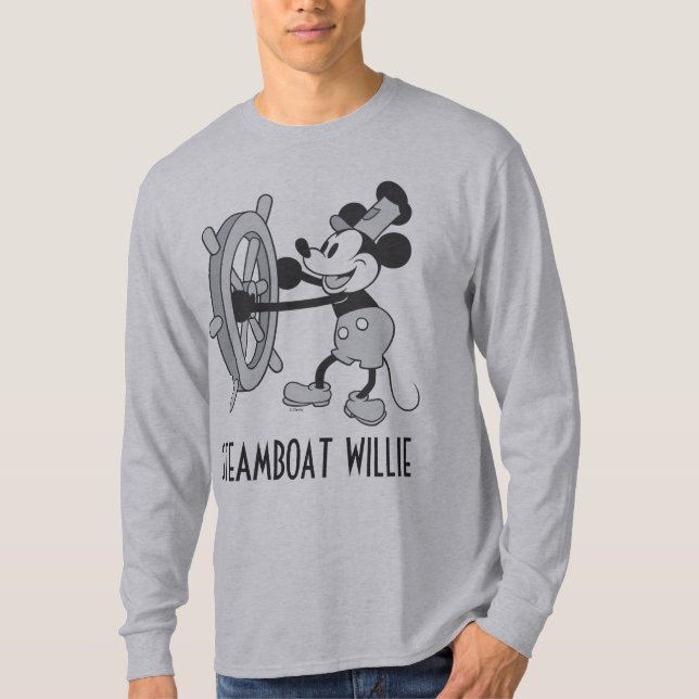 Classic Mickey | Steamboat Willie T-Shirt (Front)