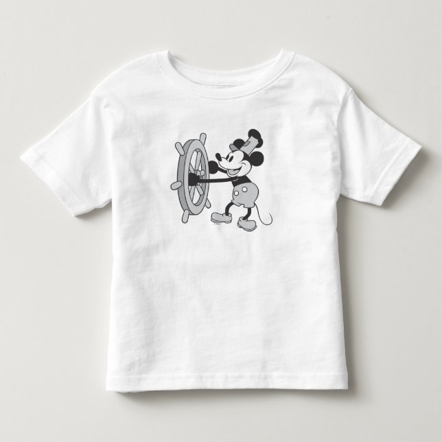 Classic Mickey | Steamboat Willie Toddler T-shirt (Front)
