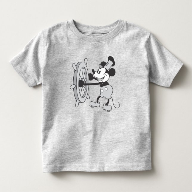 Classic Mickey | Steamboat Willie Toddler T-shirt (Front)