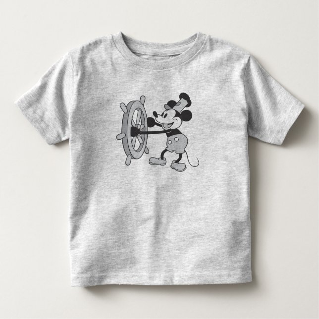 Classic Mickey | Steamboat Willie Toddler T-shirt (Front)