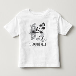 Classic Mickey Steamboat Willie Toddler T-shirt