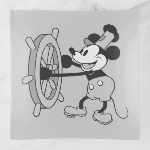 Classic Mickey Steamboat Willie Trinket Tray