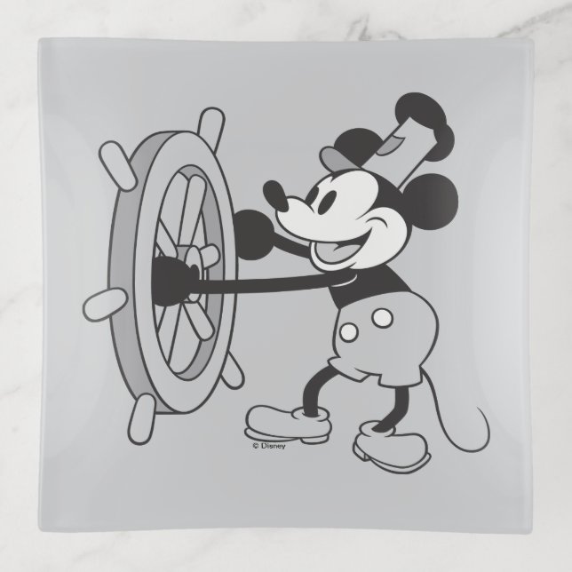 Classic Mickey | Steamboat Willie Trinket Tray (Front)