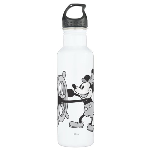 Classic Mickey  Steamboat Willie Water Bottle