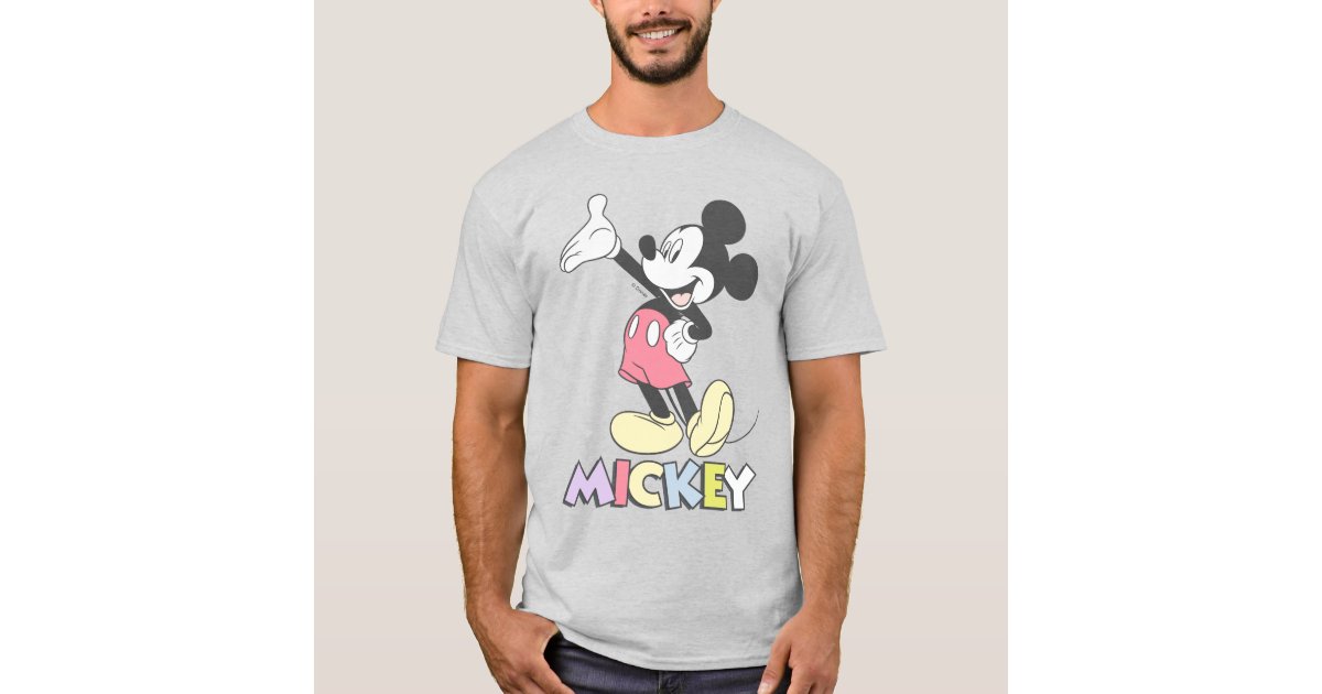 Classic Mickey T-Shirt | Zazzle