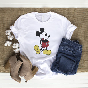 T-Shirt T-Shirts Mickey Mouse | Designs & Vintage Zazzle