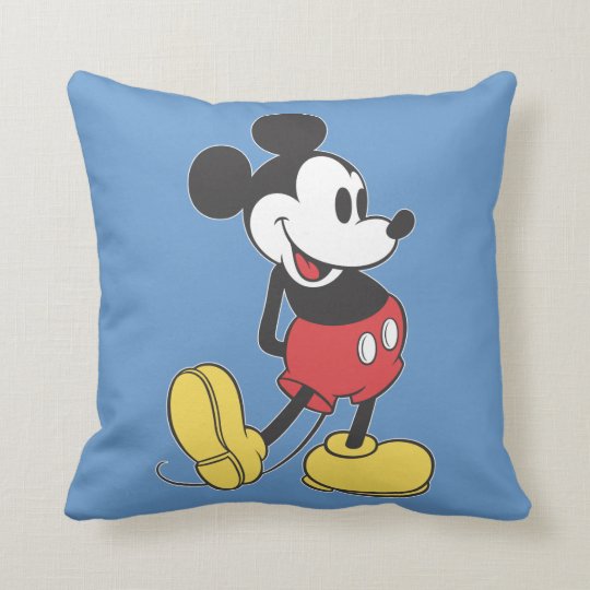 Classic Mickey Throw Pillow