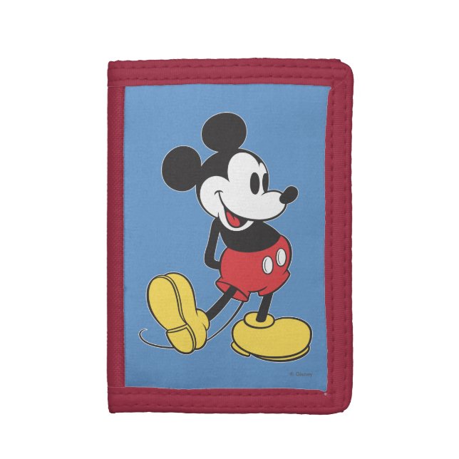 Classic Mickey Tri-fold Wallet (Front Vertical)
