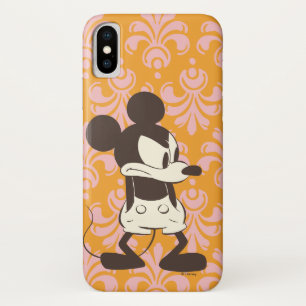 Classic Mickey   Vintage Angry iPhone X Case