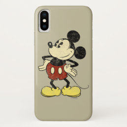 Classic Mickey | Vintage Hands on Hips iPhone X Case