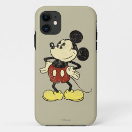 Classic Mickey | Vintage Hands on Hips iPhone 11 Case