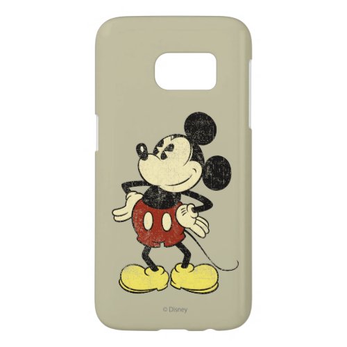 Classic Mickey  Vintage Hands on Hips Samsung Galaxy S7 Case