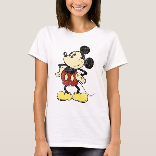 Classic Mickey | Vintage Hands on Hips T-Shirt (Front)