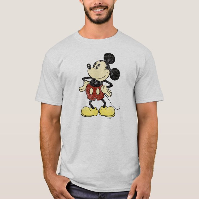 Classic Mickey | Vintage Hands on Hips T-Shirt (Front)