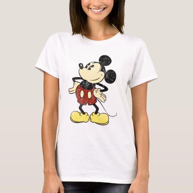 Classic Mickey | Vintage Hands on Hips T-Shirt (Front)
