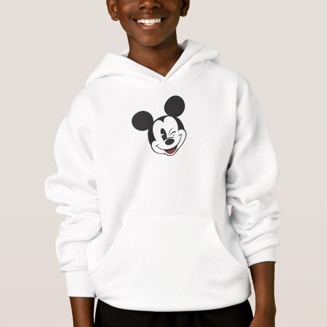 Classic Mickey Wink Hoodie (Front)