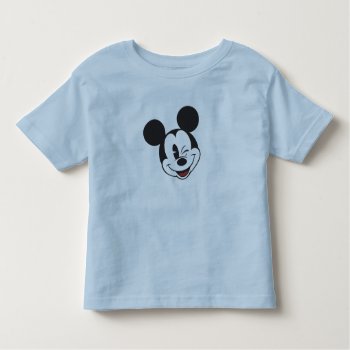 Classic Mickey Wink Toddler T-shirt by MickeyAndFriends at Zazzle