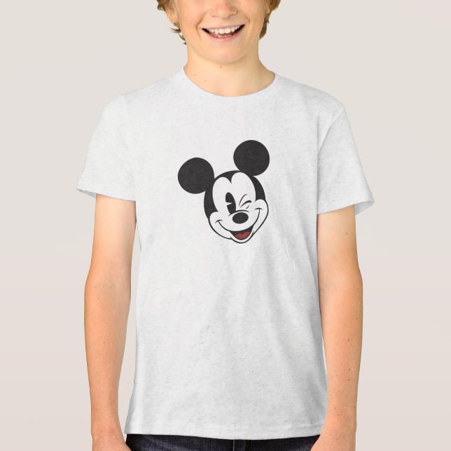 Classic Mickey Wink Tri-Blend Shirt (Front)