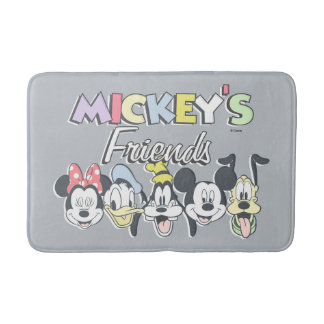 Classic Mickey's Friends Bath Mat