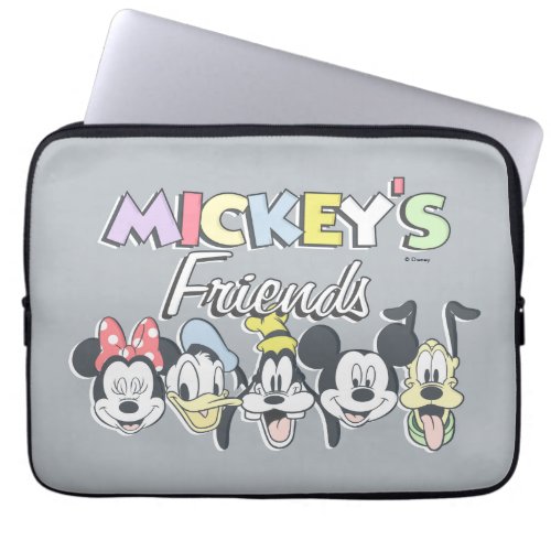 Classic Mickeys Friends Laptop Sleeve