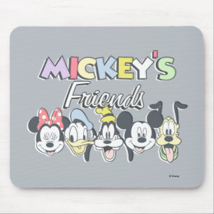 Classic Mickey's Friends Mouse Pad
