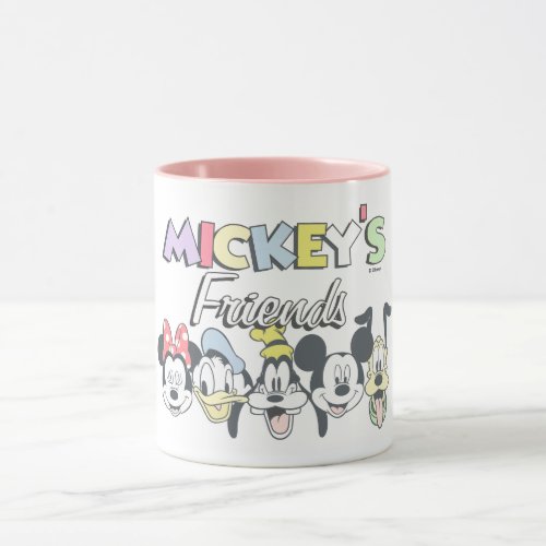 Classic Mickeys Friends Mug