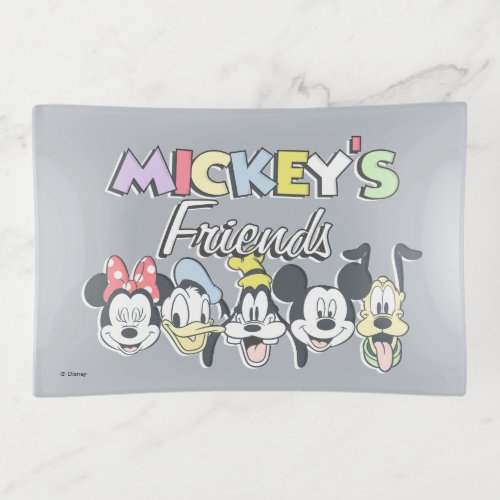 Classic Mickeys Friends Trinket Tray