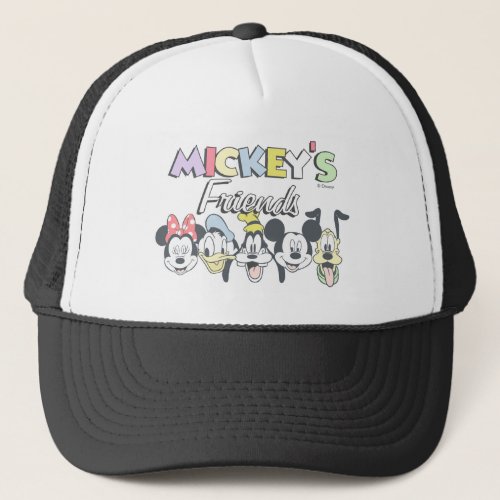 Classic Mickeys Friends Trucker Hat