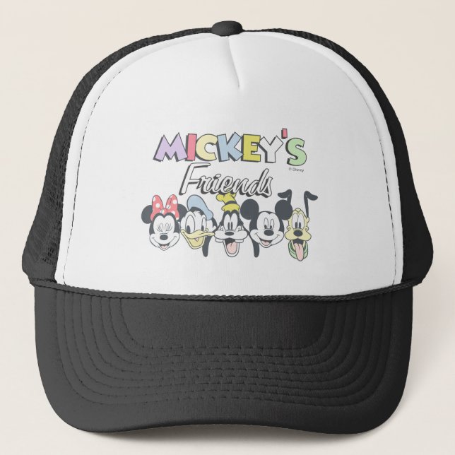 Classic Mickey's Friends Trucker Hat (Front)
