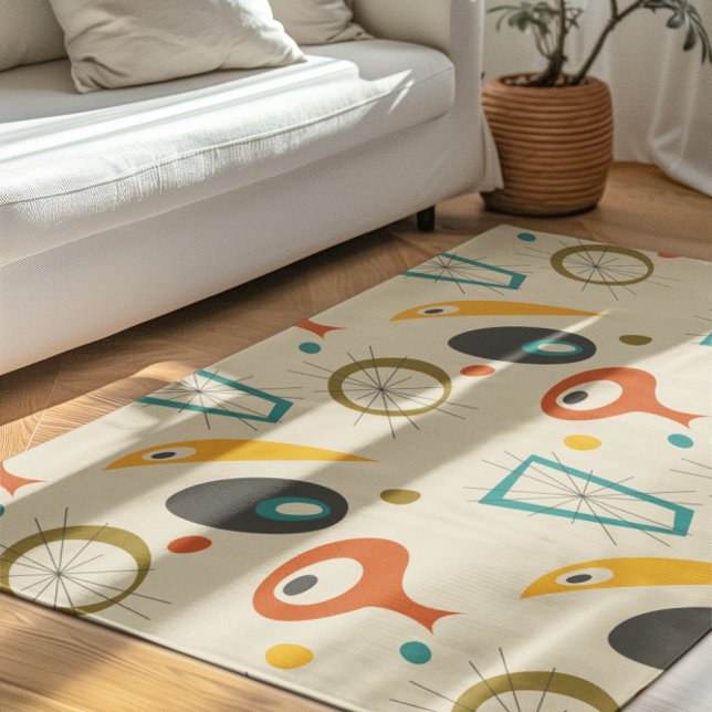 Classic Mid Century Pattern Rug (Creator Uploaded)
