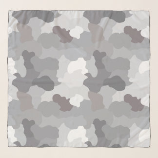 Classic military camouflage pattern scarf