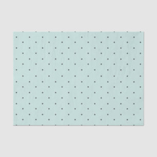 Classic Mini Black Polka Dots Pattern Tissue Paper