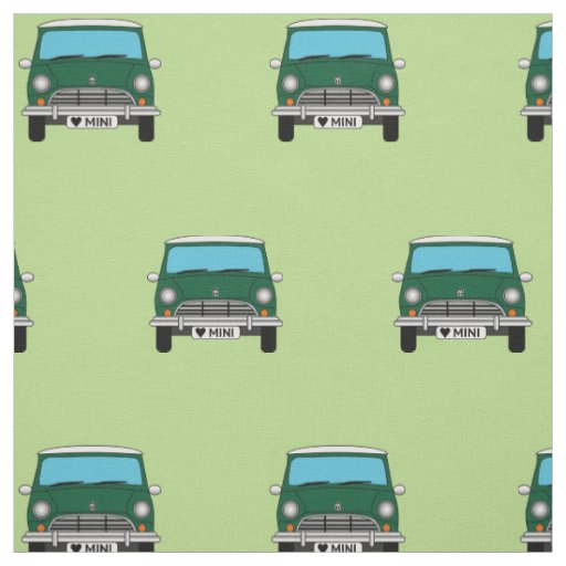 Classic Mini Mad Fabric