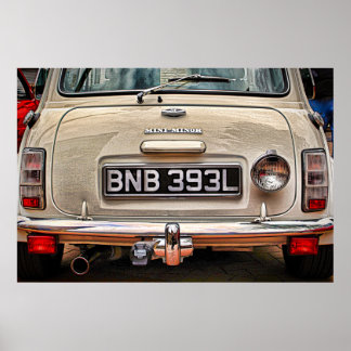 Classic Mini Minor Poster