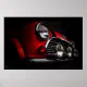 Classic Mini with rally lights Poster | Zazzle