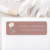 Classic Minimalist Elegant Ranunculus Wedding