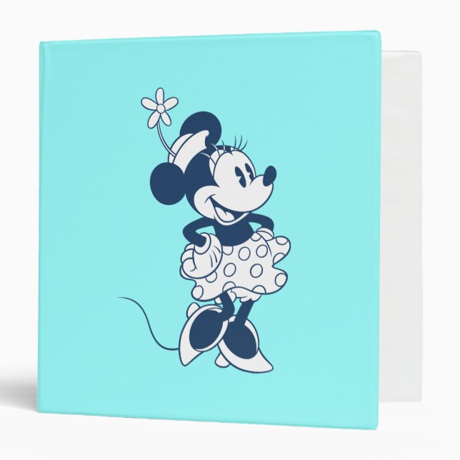 Classic Minnie | Blue Hue Binder (Front/Inside)