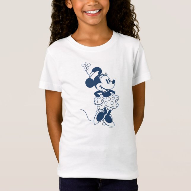 Classic Minnie | Blue Hue T-Shirt (Front)